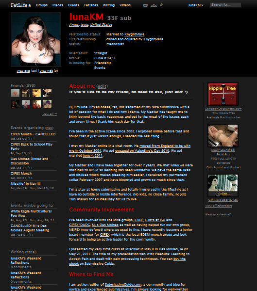 On fetlife how do you remove someone from following you middle aged women s...